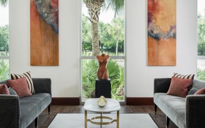 waiting room for skin treatments